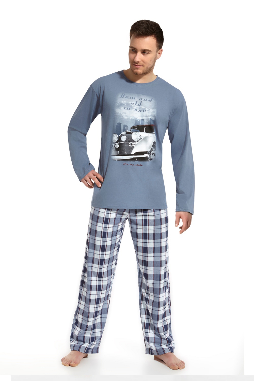 Мужская пижама хлопок f1 XL