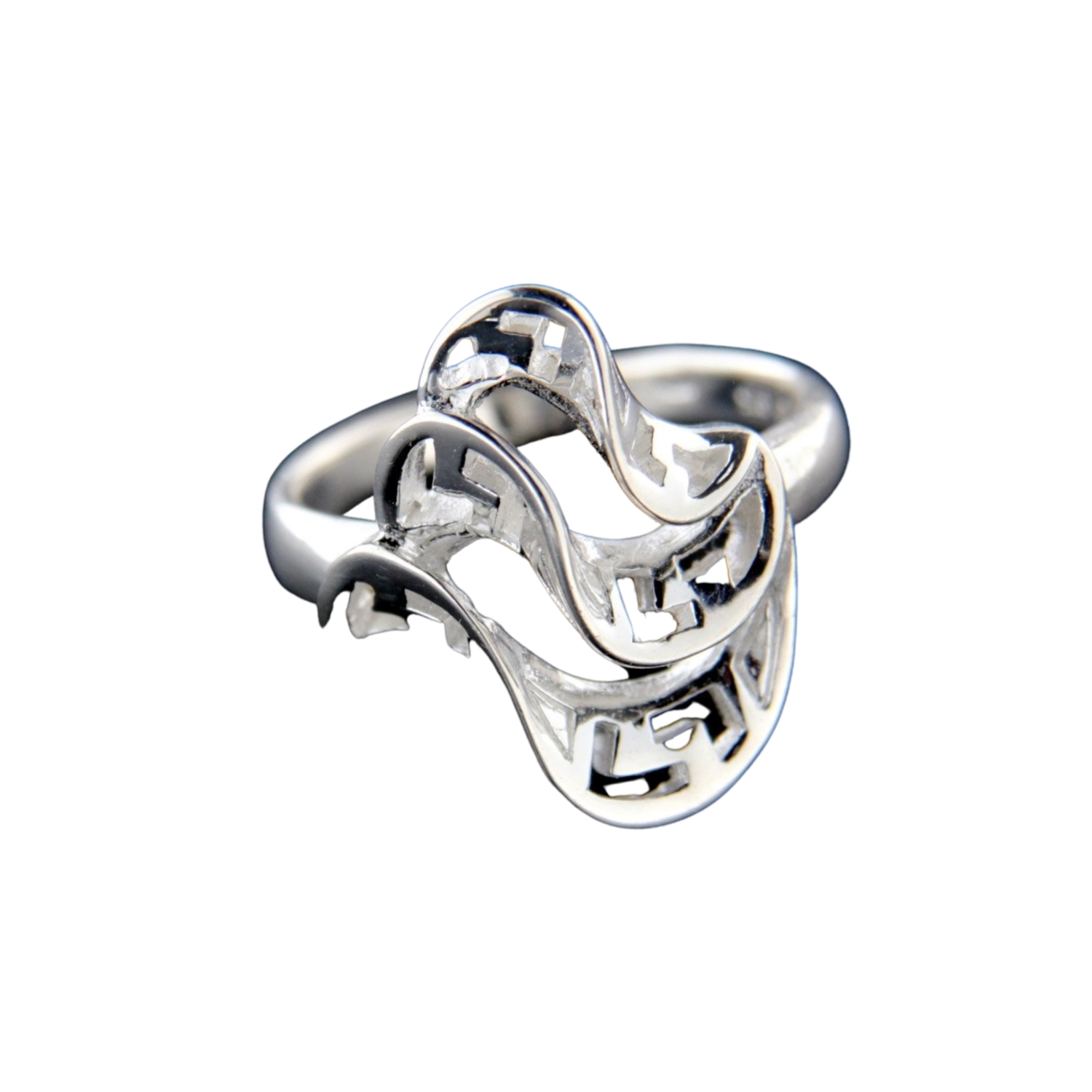 Stříbrný prsten 15230