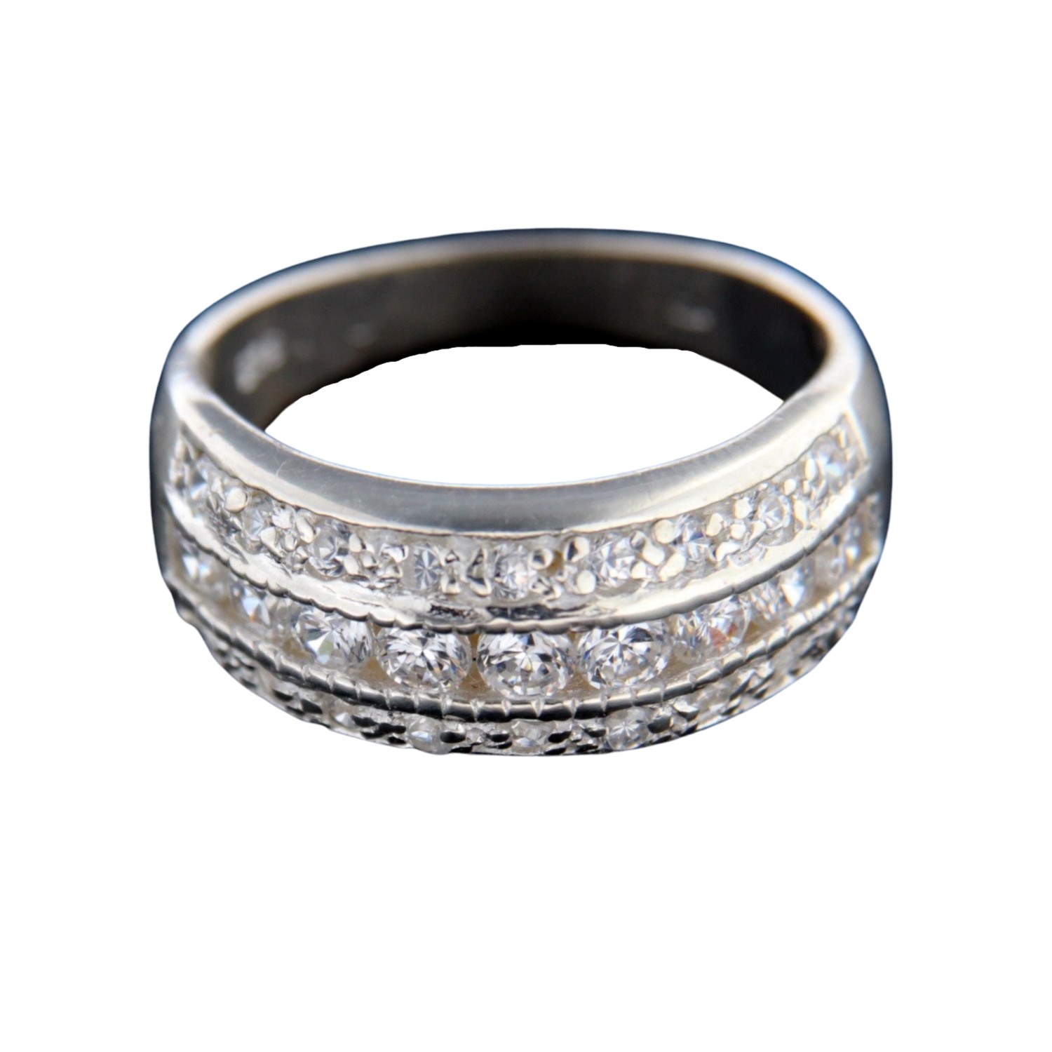 Stříbrný prsten 14823