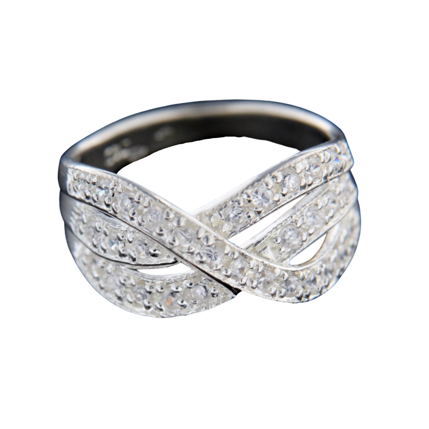 Stříbrný prsten 14822
