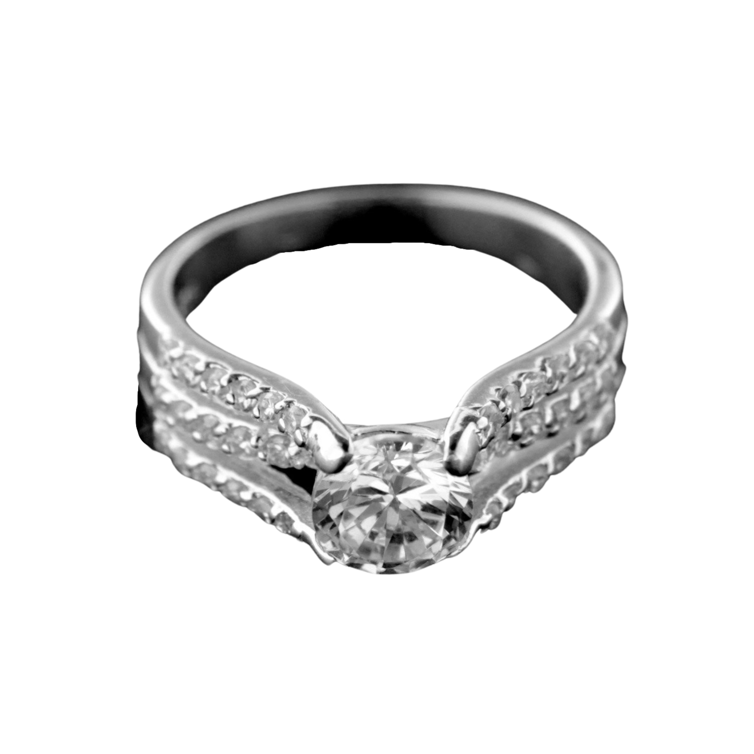 Stříbrný prsten 38974