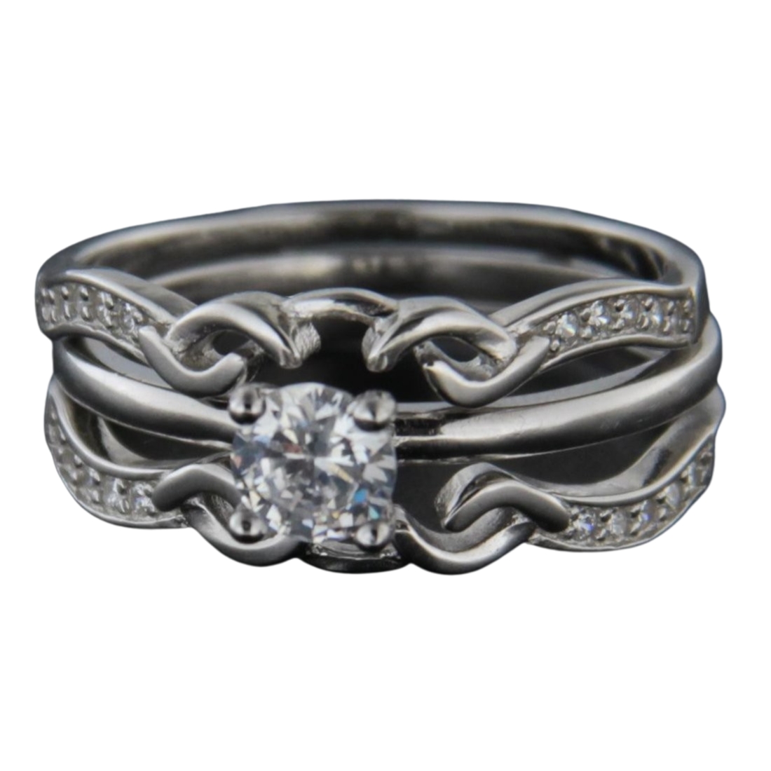Stříbrný prsten 49581